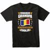 Rumänischer Opa Wie Ein Normaler Opa Nur Cooler Lustiges T-Shirt