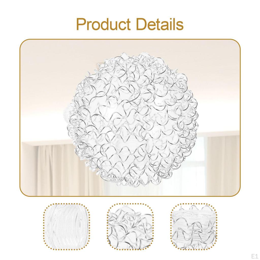 Aluminum Wire Lampshade Mesh Lamp Shade Elegant Decor Chandelier Pendant Light Cover for