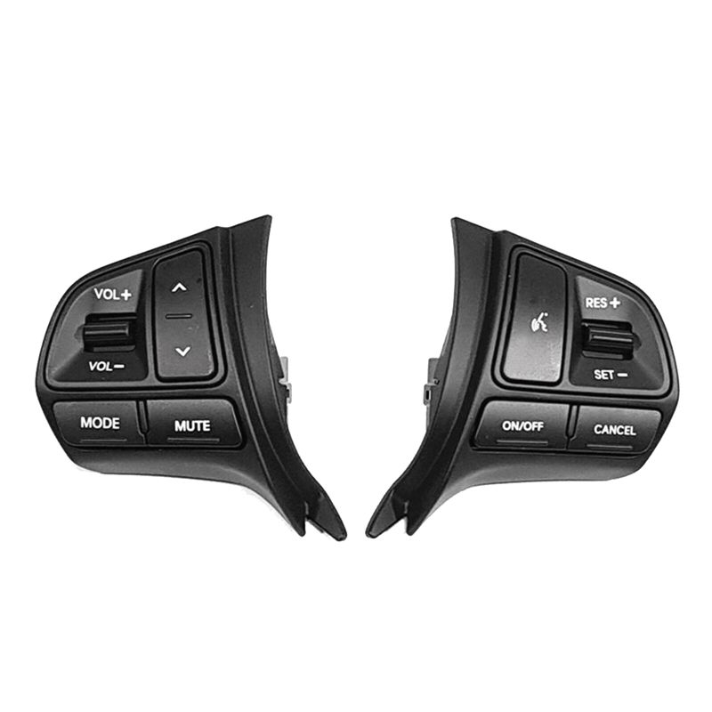 Portable 1Pair Steering Wheel Auto Cruise Control Remote Switch With Harness For Kia RIO Rio5 2012-2016 96700-1W000CA 967001W001