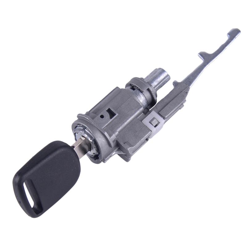Car Gray Ignition Switch Lock Cylinder with Key fit for Honda CRV Accord Acura Civic 2010 2011 06351-TE0-A11