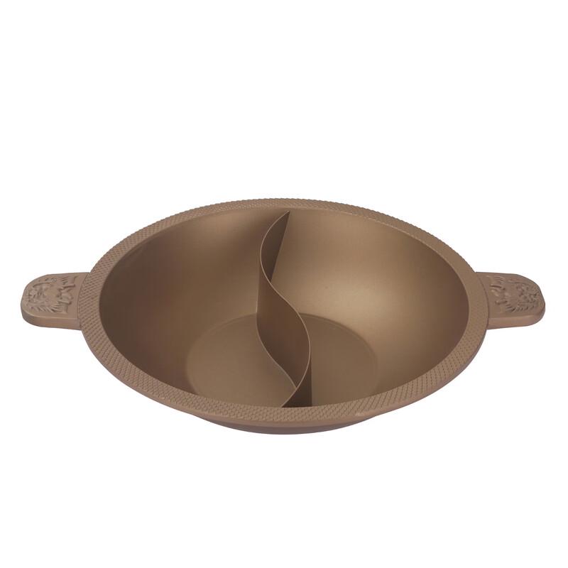 Wutuo Double-Ear Aluminum Alloy Mandarin Duck Hot Pot