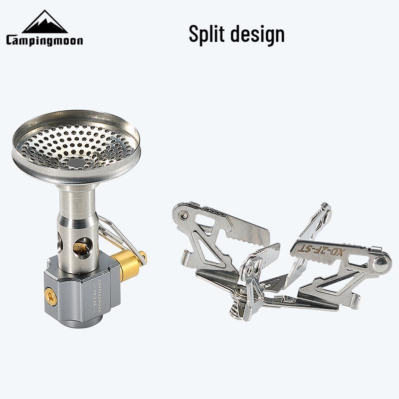 CAMPINGMOON High-Power Portable Camping Stove for High-Altitude Water Boiling