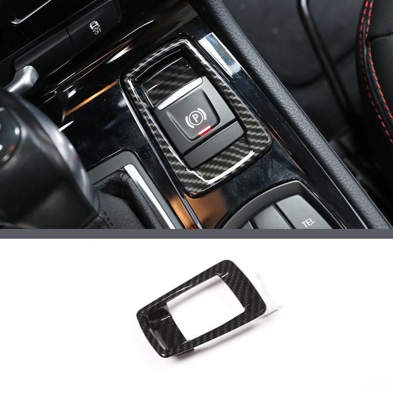For BMW 2 Series F45 F46 2015-2018 Car Interior ABS Carbon Fiber Sticker Gear Shift Panel Cover Trim Accessories