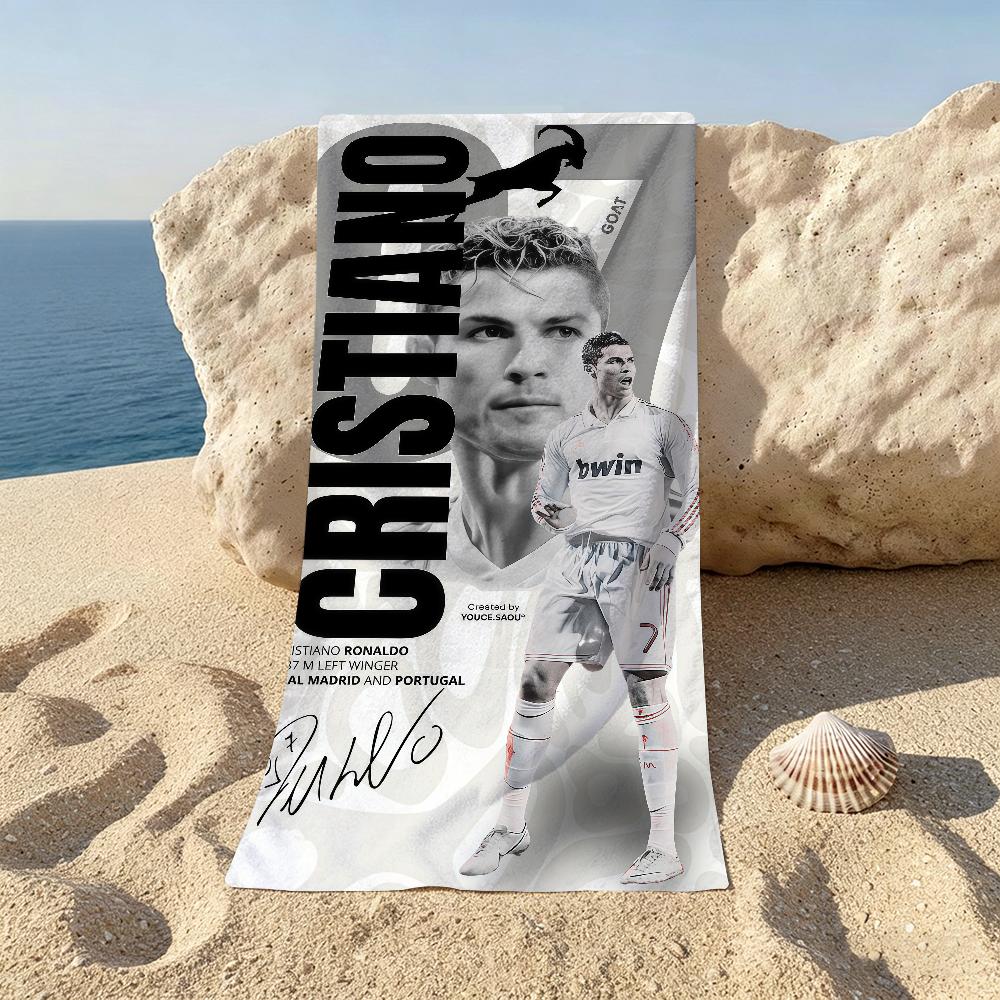 Πετσέτα Παραλίας Αθλητή C-CR7 Για Παραλίες Στούντιο Γιόγκα Γυμναστήρια Ιαματικές Πηγές Πισίνες Και Πικνίκ