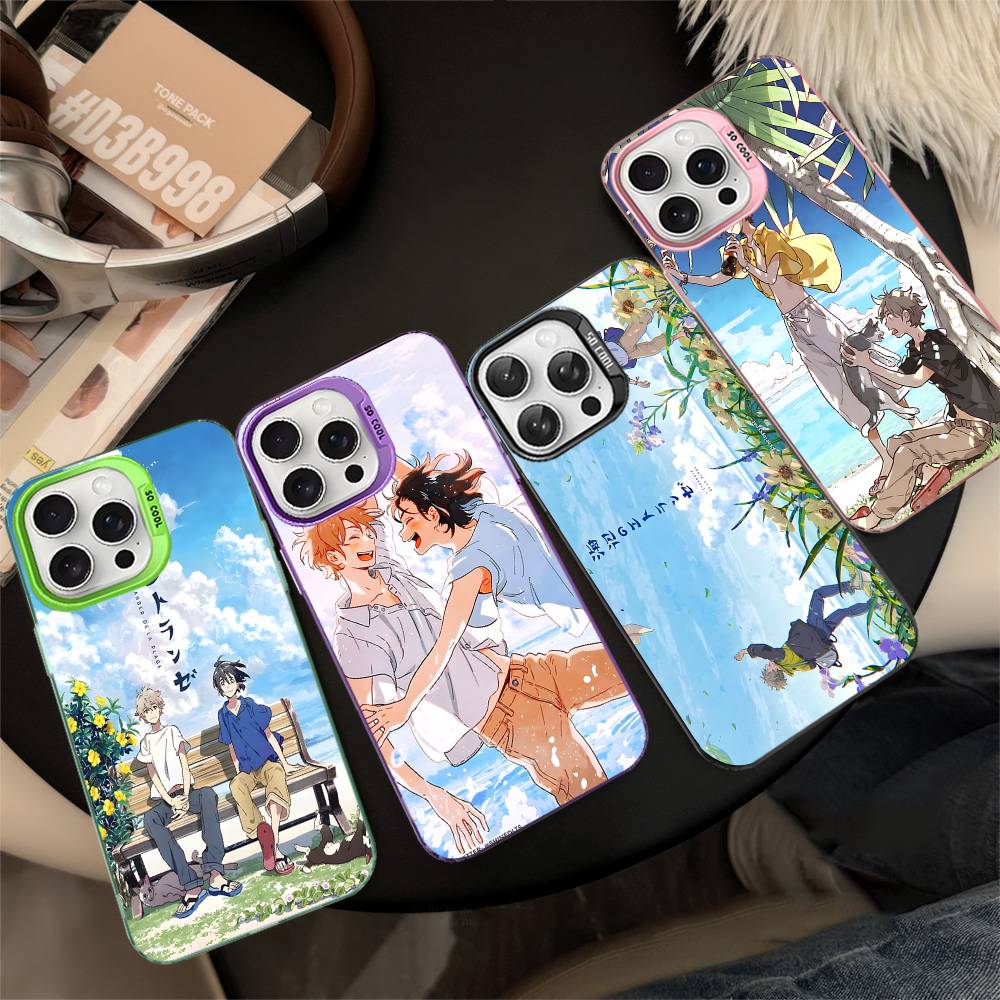 Anime Movie Umibe No Etranger Phone Case For IPhone 16 15 14 13 12 11 17 Pro MAX Plus Pro Matte Shockproof Cover