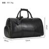 Retro Leather Travel Bag 50Cm Men'S Fitness Luggage Bag Single Shoulder Oblique Span Bag With Shoe Space Cowhide Luggage Bag