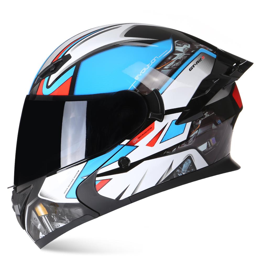 Safety Downhill Flip Up Helmet Personalised Men Women Modular Motorcycle Motocross Racing Full Face Casco Moto DOT Approved ECE