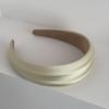 Korean Retro Mori Girl Cream Wide Edge Headband - High Skull Wash Face Accessory for Women
