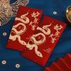 6pcs Traditional 2025 Snake Year Red Envelopes Calligraphy Money Packet  Spring Festival