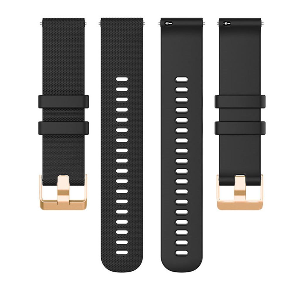 

For Huami Amazfit GTR Mini/Bip 3/Bip 3 Pro Texture Watch Strap 20mm Replacement Silicone Watch Band White
