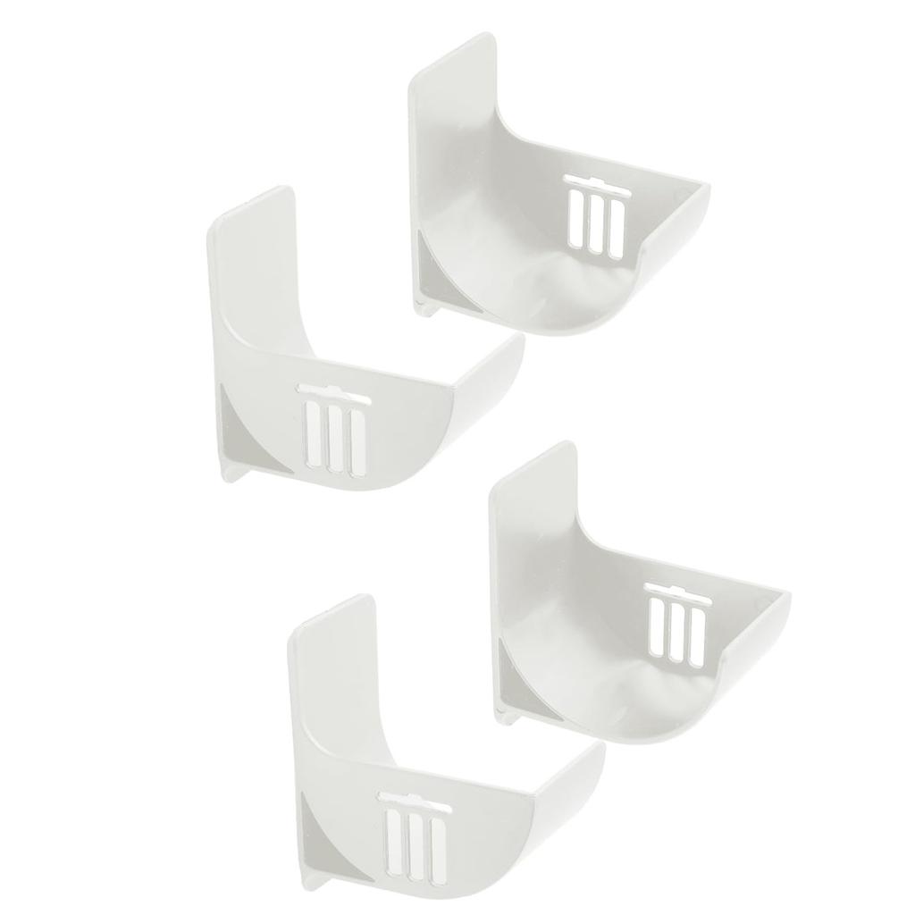 Pack of 4 Multipurpose Trash Bag Holder Adhesive Wall Mounted Organizers for Kitchen And Bathroom Storage Solution