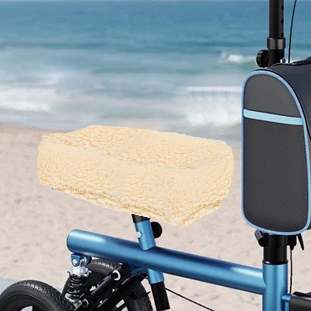 Knee Pad Cover 35x22x12cm Resuable Elastic Strap Washable Easy Attachment Breathable Seat Cushion