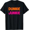 Cool Funny Dunkie Junkie Coffee Love Funny Coffee Saying T-Shirt Unisex T-Shirt