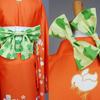 Anime Super Danganronpa 2 Hiyoko Saionji Cosplay Costume Kimono Adult Women Orange Dress Halloween Carnival Clothing Kostuums