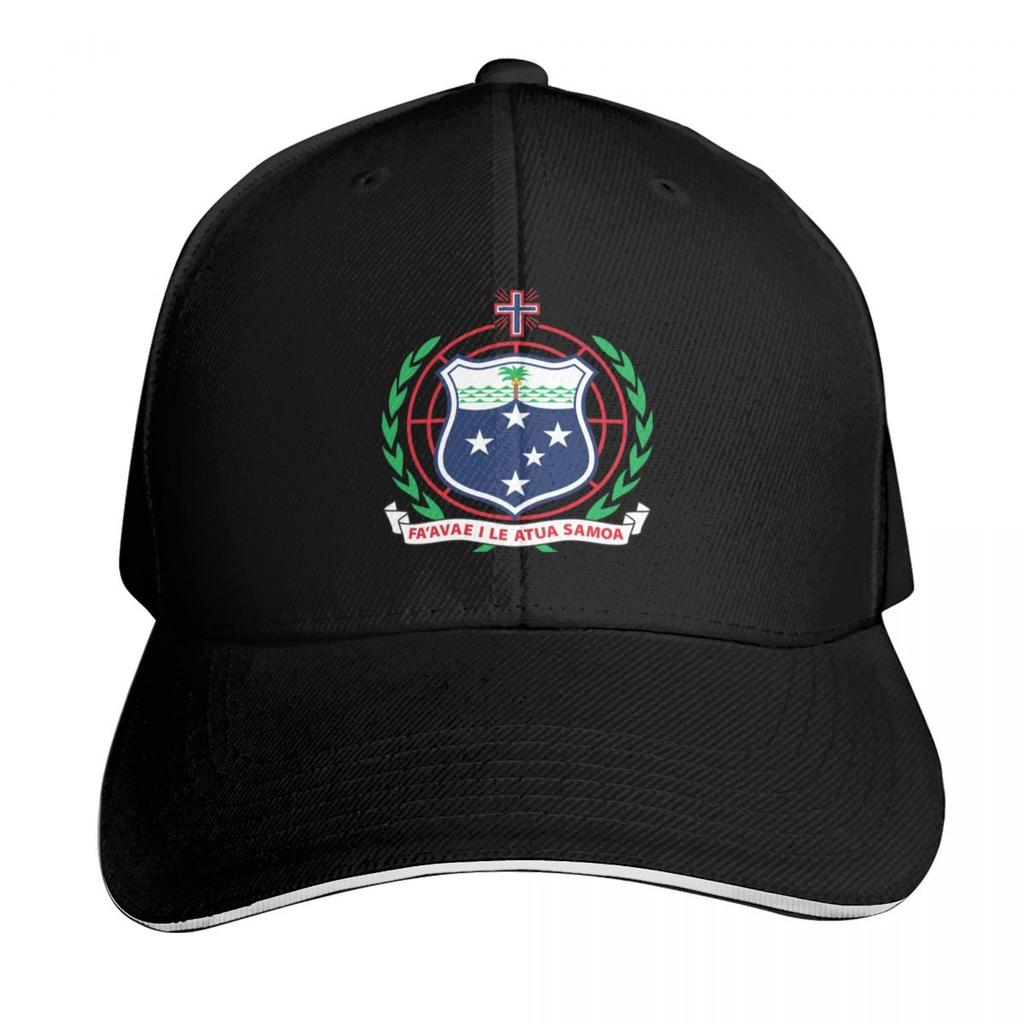 Coat of Arms of Samoa Baseball Cap Western Hat Snapback Cap Luxury Caps Rugby Women Beach Fashion Unisexs