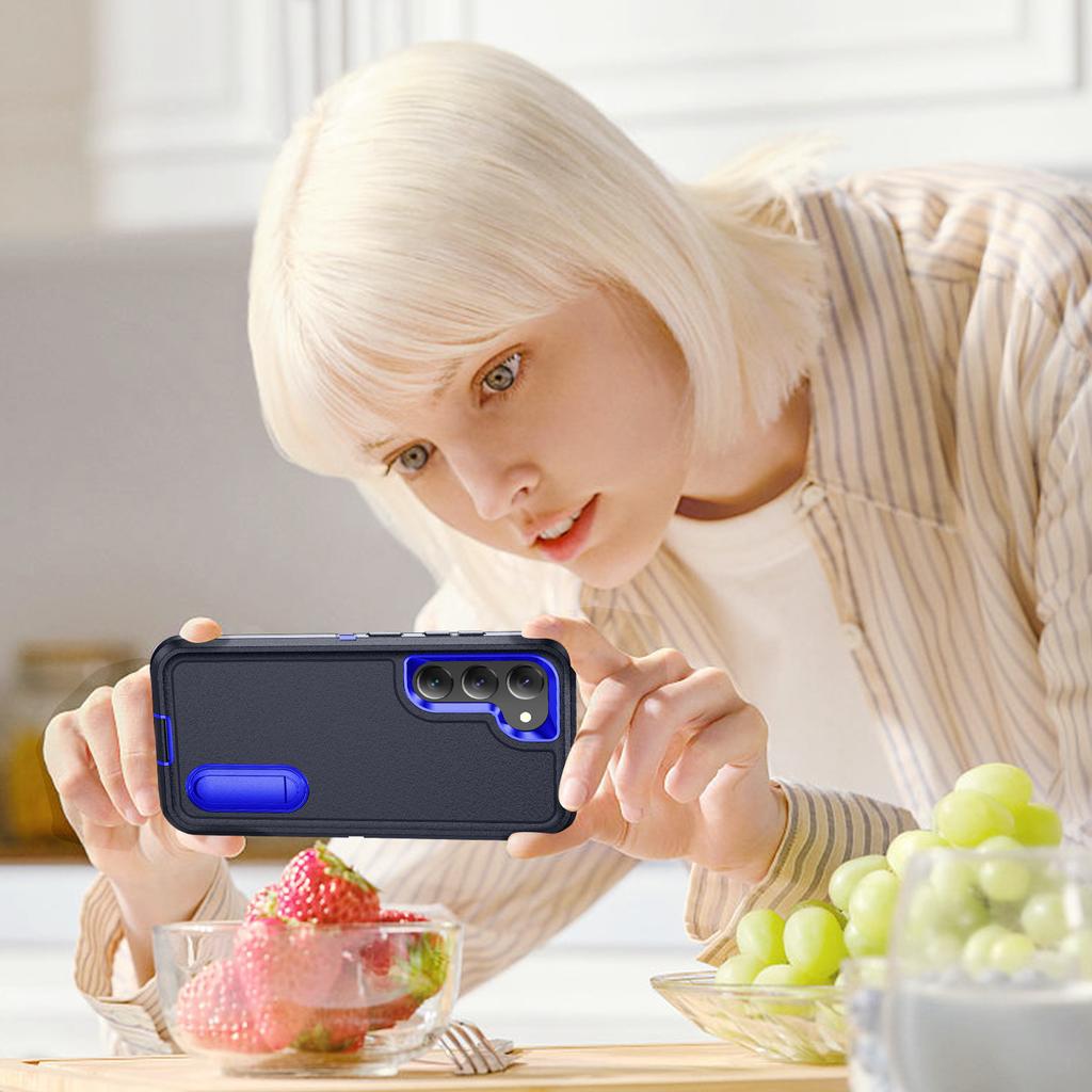 S23 Ultra 5g Stand Holder Drop Protection Armor Case For Samsung Galaxy S23 Ultra 5g S 23 Plus Hybrid Hard Phone Bag Funda