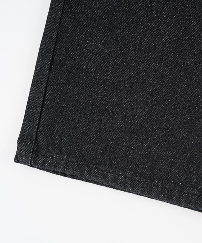 Descheuis Everyday Bio-Washed Relaxed Denim Pants Black Indigo