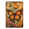 Retro Road Sign Metal Tin Poster 20x30 cm Funny Wall Art for Kids Playroom Decor