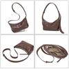 Leather Women's Bags, Armpit Bags, New Retro Messenger Bags, High-end Textured Commuter Bags, Versatile Shoulder Bags.