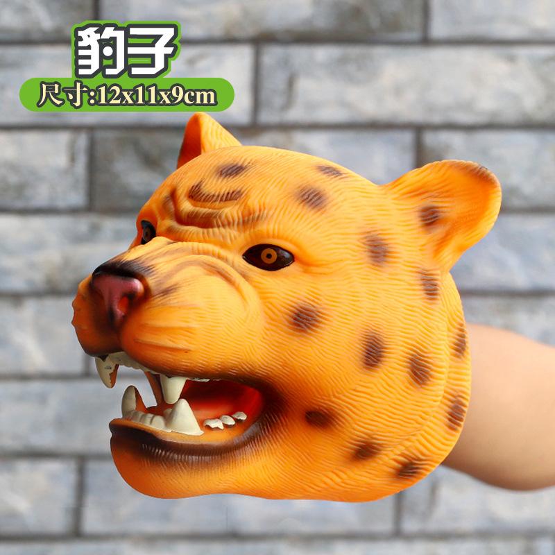 Pacynki Ręczne Model Głowy Dinozaura Zabawka T-Rex Dino Jurass Rekin Tygrys Park Lalki Światy Dinozaurów Miękka Pluszowa Zabawka dla Chłopców Dzieci Prezenty