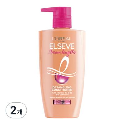 L'Oréal Paris Dream Length Conditioning Hair Pack, 410ml, 2 Packs