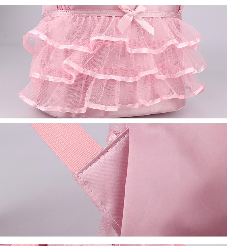 Girls' Princess Dress Style Backpack for Ages 3-6 Kindergarten - Fresh & Cute Design