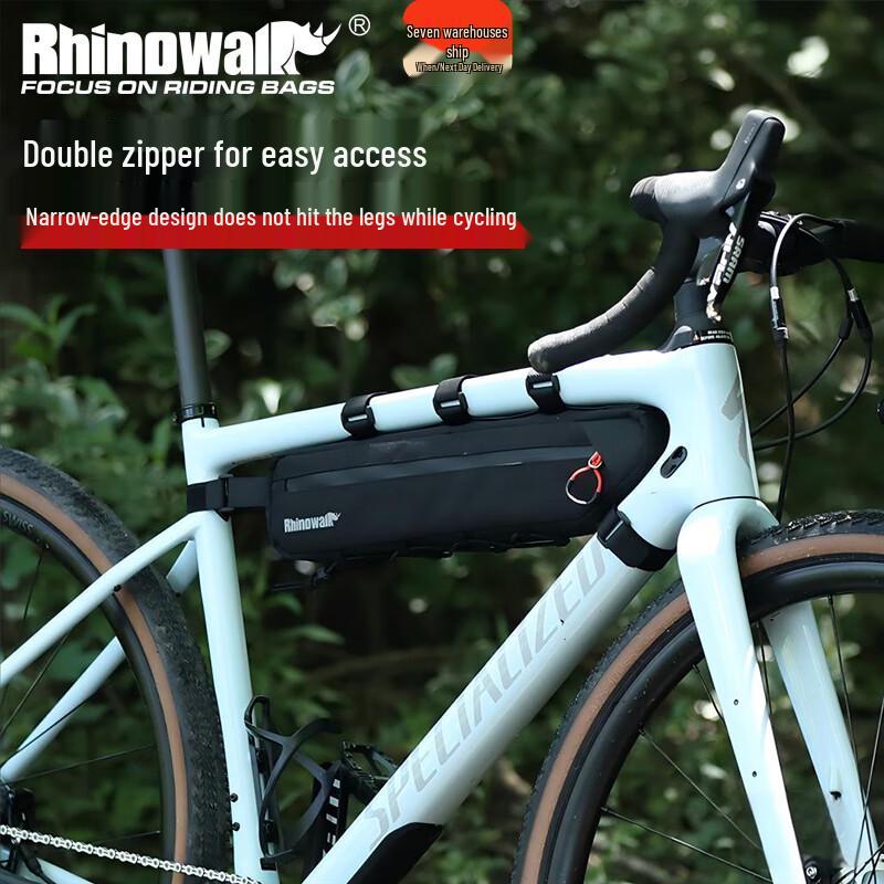 

Rhinowalk Waterproof Bicycle Frame Bag 2.1L