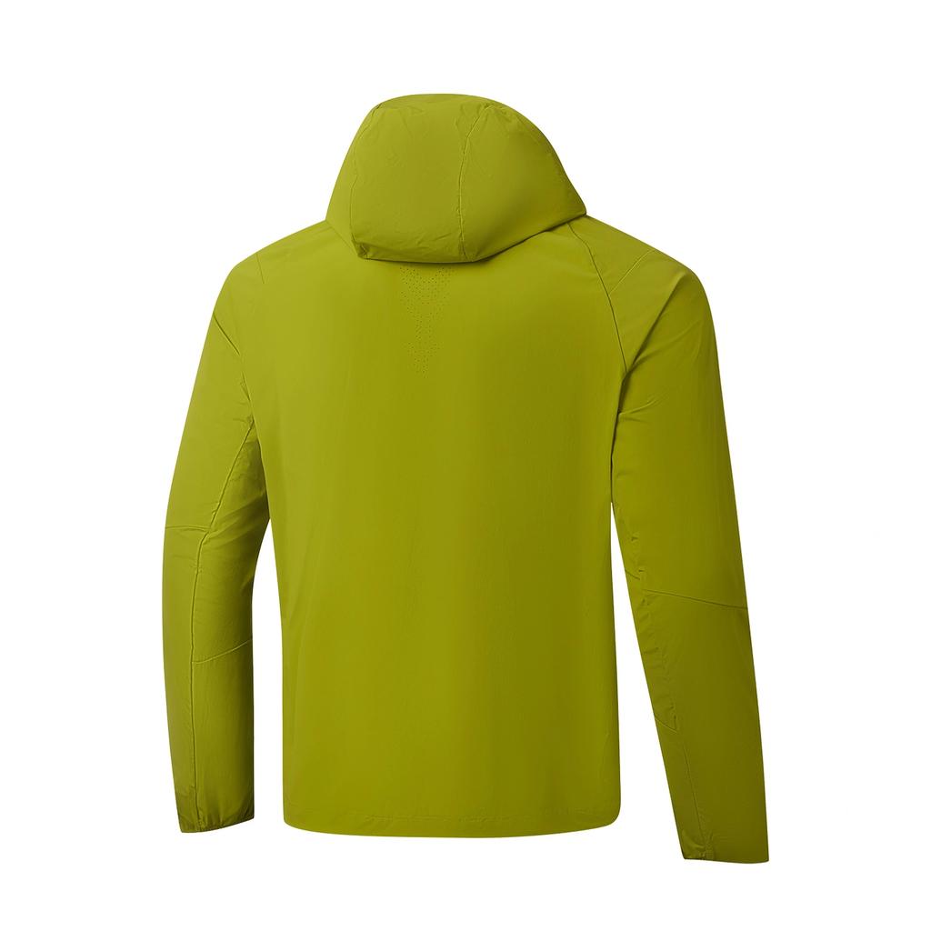 Li Ning Honor Gold Standard Hooded Solid Color Long Sleeve Sports Windbreaker Jacket Men Jackets AFDWJ33-5