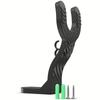 Space-Saving Helmet Hook Rack Motorcycle Helmet Hook Rack, ABS Wall-Mounted Storage Holder with Key Hanging Function, Durable Helmet Organizer