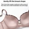 Plus Size Women Thin Sexy Lace Leopard Print Color Collision To Collect The Pair of Breasts To Gather Underwear