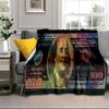 Money Never Sleeps Blanket Flannel Blanket Throw Blanket Sofa Cover Blanket Soft Premium Blanket Picnic Blanket Tv Blanket Gifts