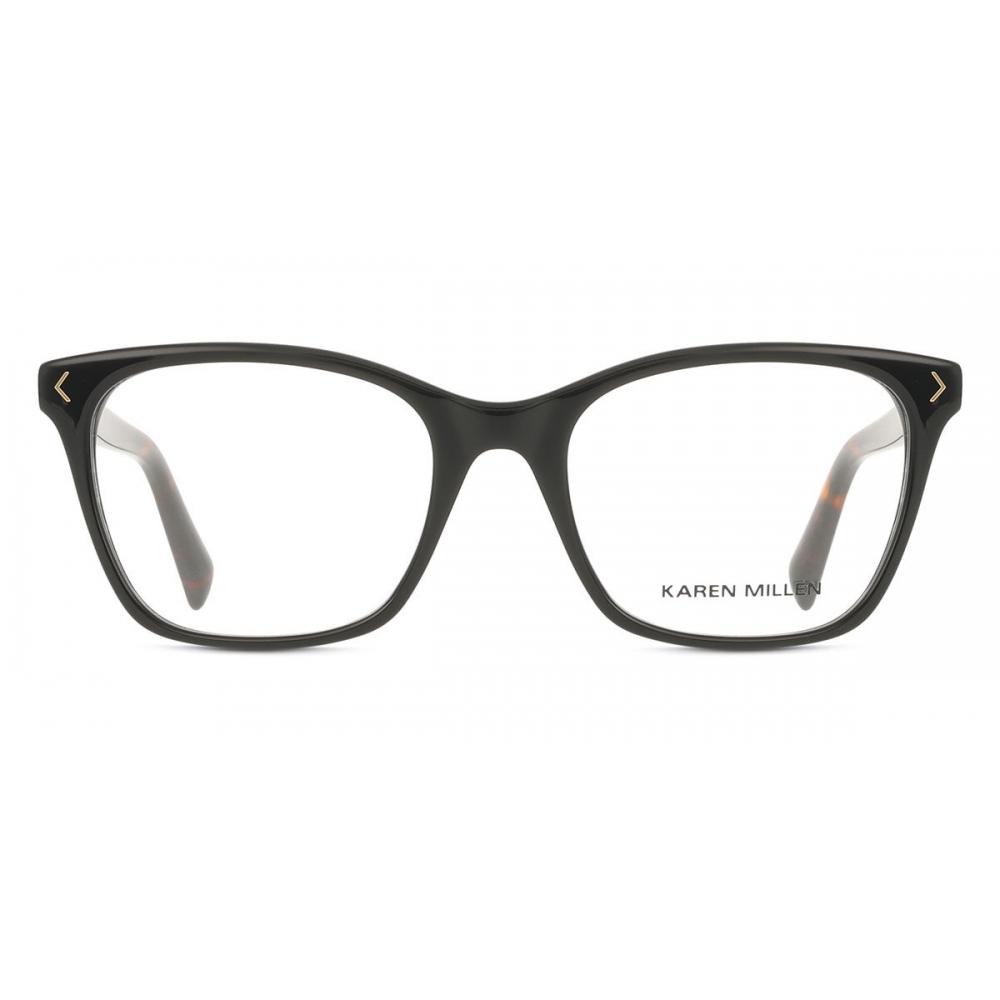 Karen Millen Women Eyeglasses Km1071 001 Black/52-18-140