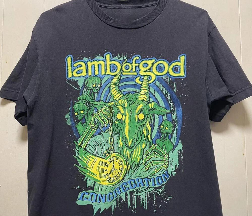 Lamb Of God Band Congregation Black Cotton T Shirt Full Size S-5XL Unisex T-Shirt XXXL