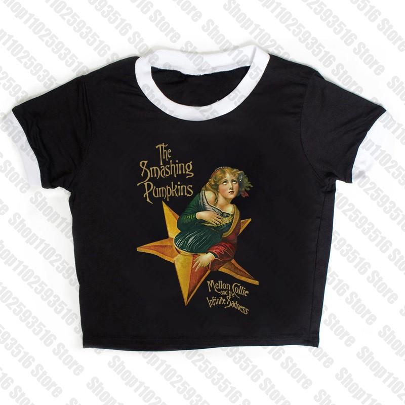 2000er Kleidung Y2k Kitty 90er Vintage Kleidung für Damen Damen Cropped Kpop Emo Ästhetik Kleidung Anime Mädchen Harajuku Kawaii
