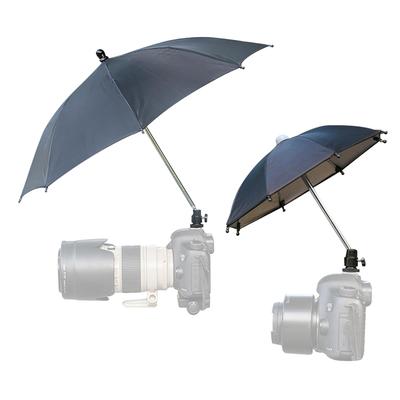 EdisonBrain Camera Hot Shoe 2 Sizes 27cm Adjustable Light Protects Camera from Bird and Photography Accessories Umbrella, (50cm Diameter, Diameter),