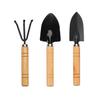 Gartenwerkzeug-Set: 3-teiliges Set für Gemüse, Blumen und Sukkulenten - Enthält kleine Schaufel, Harke und Spaten.