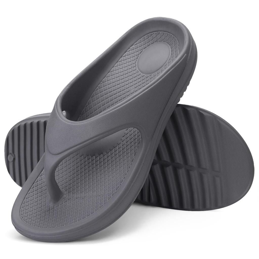 Fashion Shevalues Summer Orthopedic Sandals For Women Fashion Soft Beach Flip Flops With Arch Support Men Non-slip Bath Shower Slippers