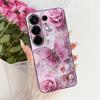 Flower Cartoon Fashion Design Phone Case For Tecno Camon 50 4G CN5 Camon50 Funda Soft Lisquid Silicone Shockproof Back Cover