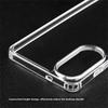 For Samsung Galaxy S25 Edge Case 1.5mm Anti Fingerprint PC + TPU Clear Shockproof Phone Back Cover