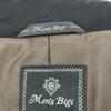MEN'SBIGI Black Sheepskin Stand Color Single Rider's Jacket Jacket 4 blackUsed