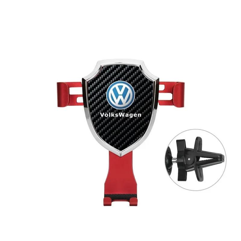 Dla VW Volkswagen Jetta MK5 Golf Grawitacyjny Uchwyt na Telefon Samochodowy Uchwyt Klips do Kratki Wentylacyjnej Stojak GPS dla Volkswagen Polo Golf Passat