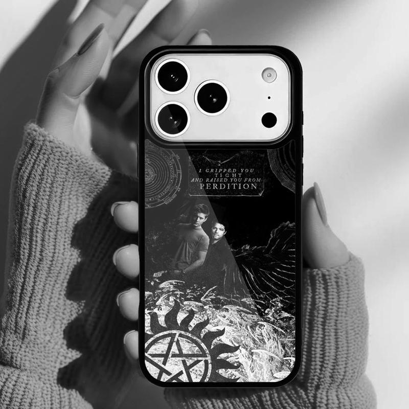 SUPERNATURAL DEAN CASTIEL WINCHESTER Phone Case for iPhone 17 Air 16e 15 14 13 Pro Max Back Cover for 12 11 Pro Coque