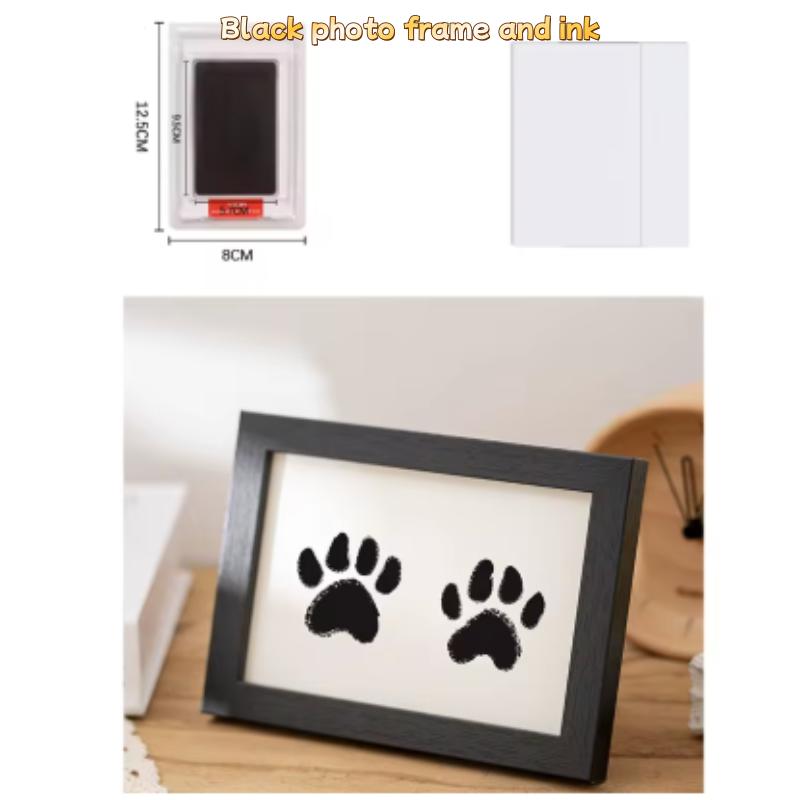 Pet Dog And Cat Paw Print Ink Set Pad Safe Non Toxic Baby Handprints Wash Free Easy Clean DIY Footprints Pet Souvenirs Top Rated