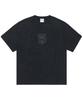 Nomaenyueol Dual Slash Emblem T-Shirt - Washed Black
