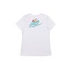 Nike Logo Letter Print Loose Crew Neck Short Sleeve T-Shirt Women Tops White DJ6296-100