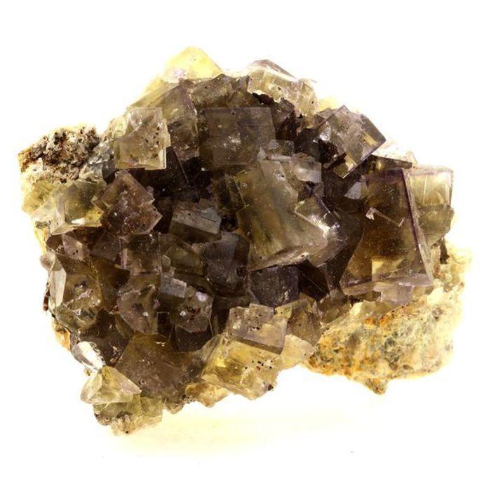 Pierres et Minéraux. Fluorite. 378.0 ct. Valzergues, Aveyron, Occitanie, France..