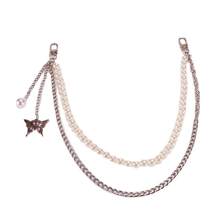 

Tassels Chain Belt Personality Charm Belt Fashionable Studded Metal Chain Belt for Various Occasions and Outfits 1