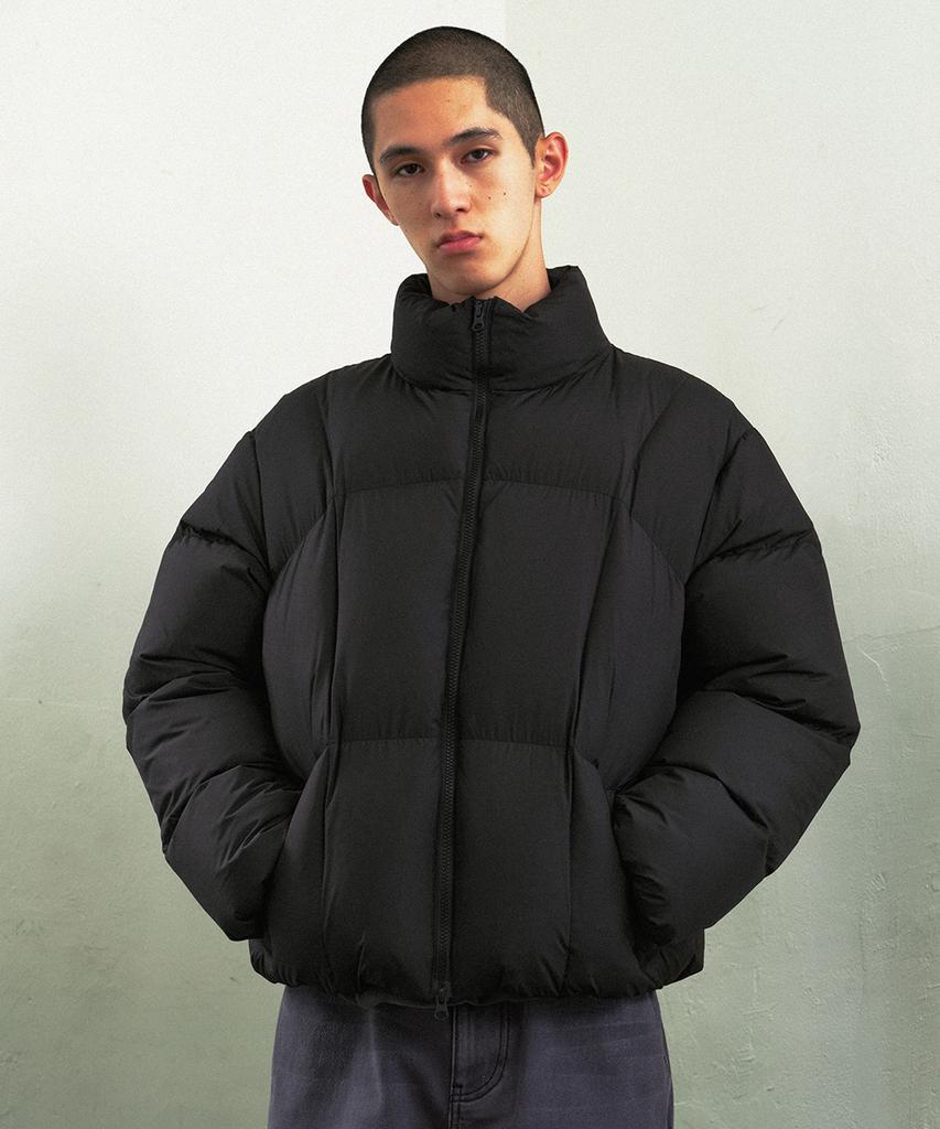 Mahagrid Curved Duckdown Parka Black(Mg2Ewmb901A)