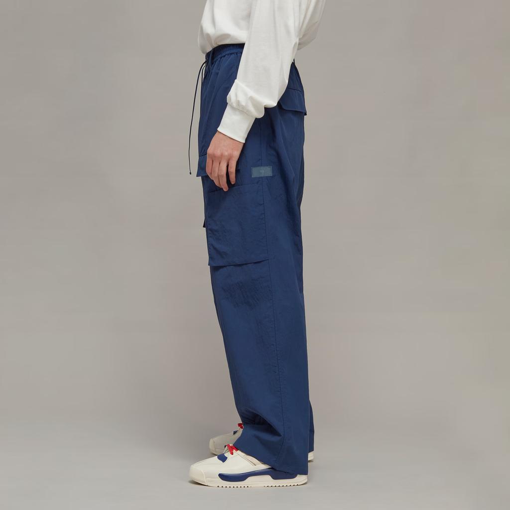 adidas Solid Color Casual Cargo Joggers Men Bottoms Tech-Indigo IA1431