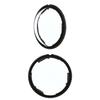 2pcs Lens Guards PC Len Protective Mirror For Insta360 X5 Camera Cap Protector Cover Rotating Protective Sports Camera Accessory